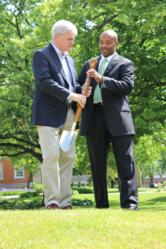 Tree planting in Indianapolis transitions the 2012 Indianapolis Super Bowl to 2013 New Orleans Super Bowl